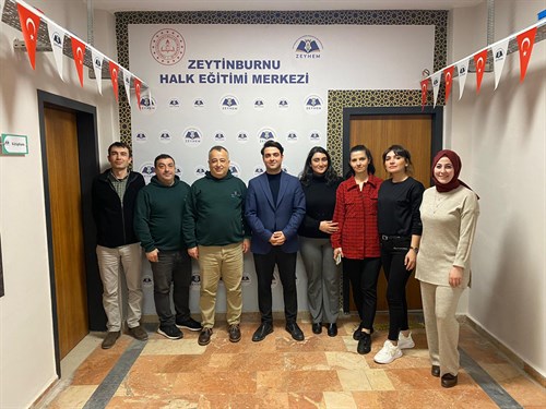 Zeytinburnu Halk Eğitim Merkezi Ziyaret Edildi